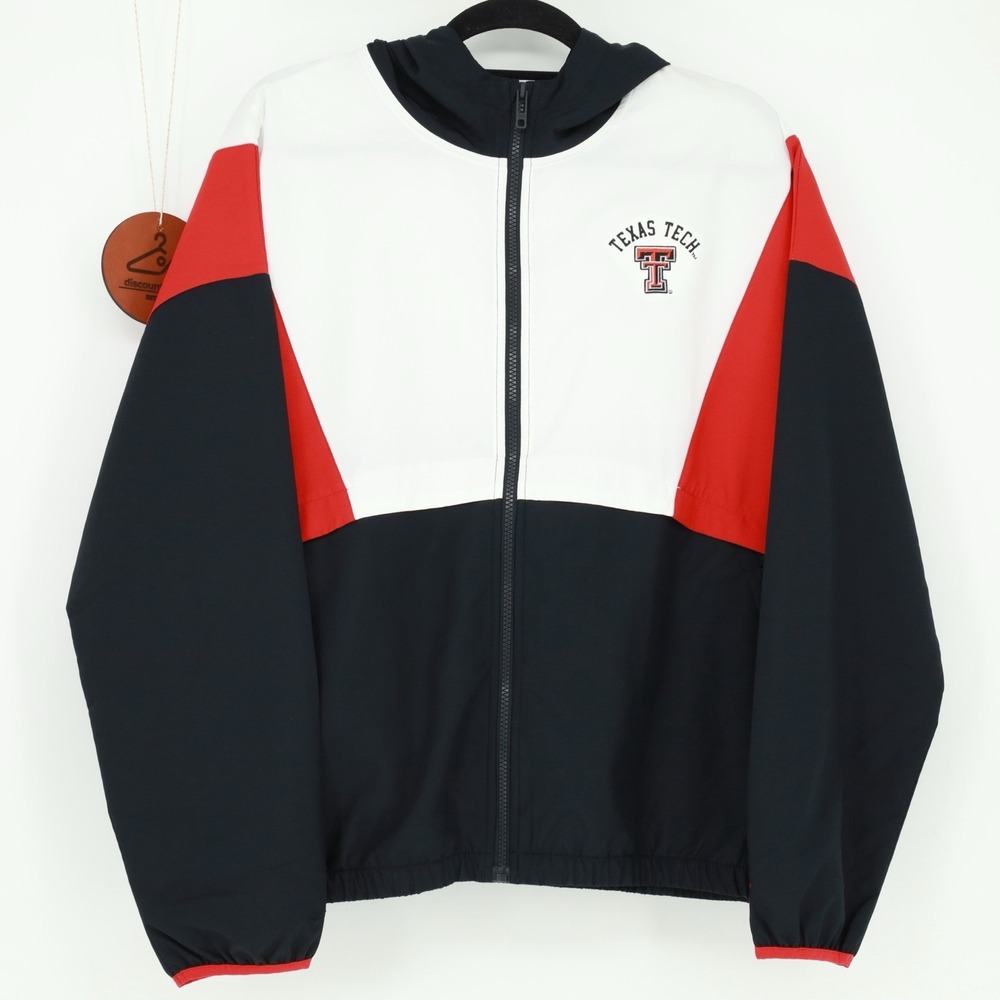 UNDER ARMOUR GAMEDAY COLLECTION TEXAS TECH FULL ZIP WINDBREAKER SIZE‎ LARGE